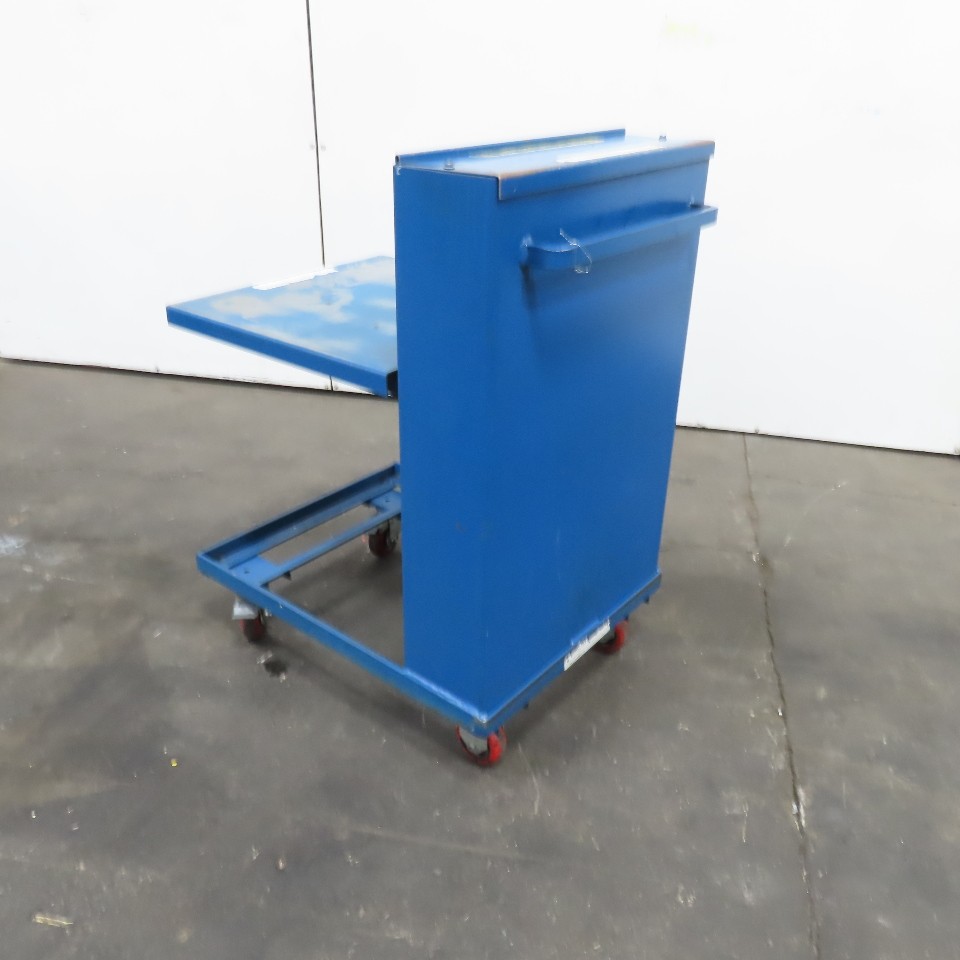 T & S ETS-460 20″ x 20″ Self Rising Elevating Ergonomic Spring Positioning Cart