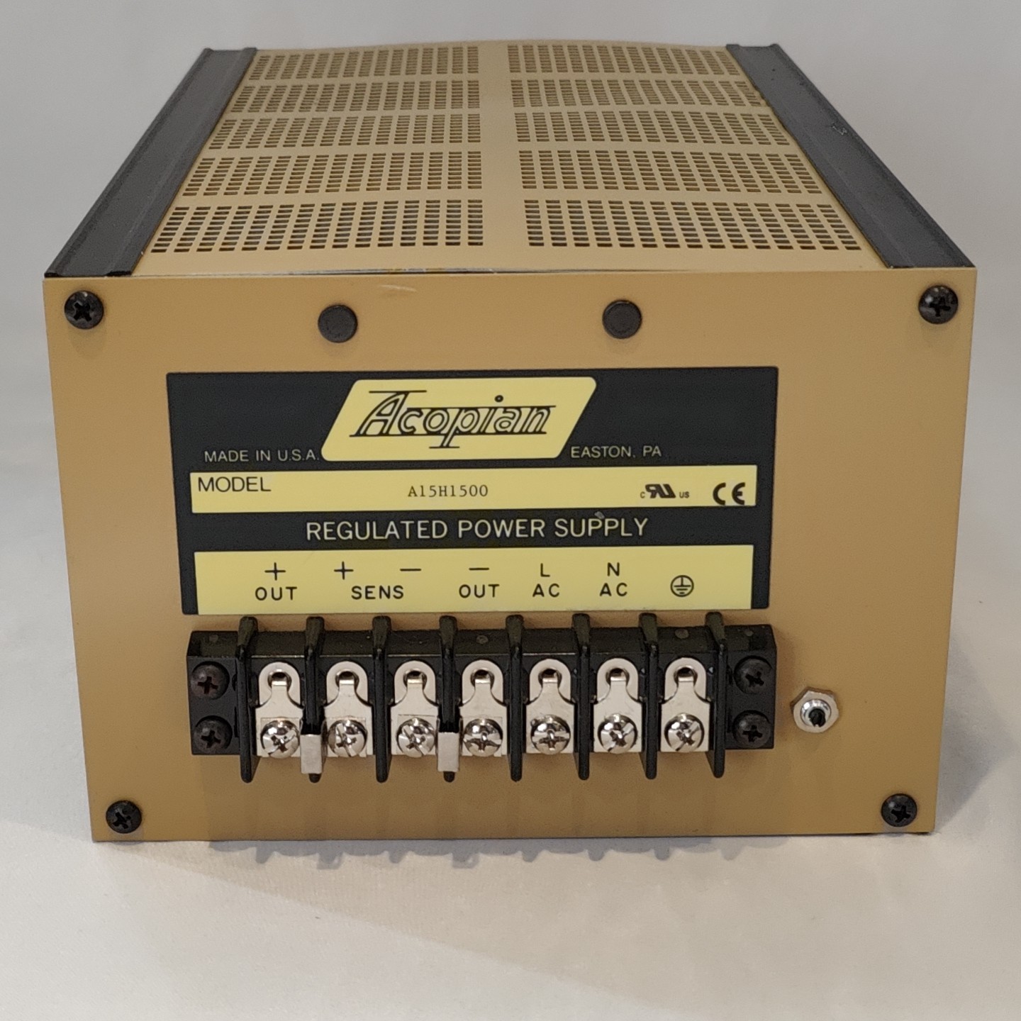 ACOPIAN A15H1500 Power Supply 105 to 125 Input Voltage Tested