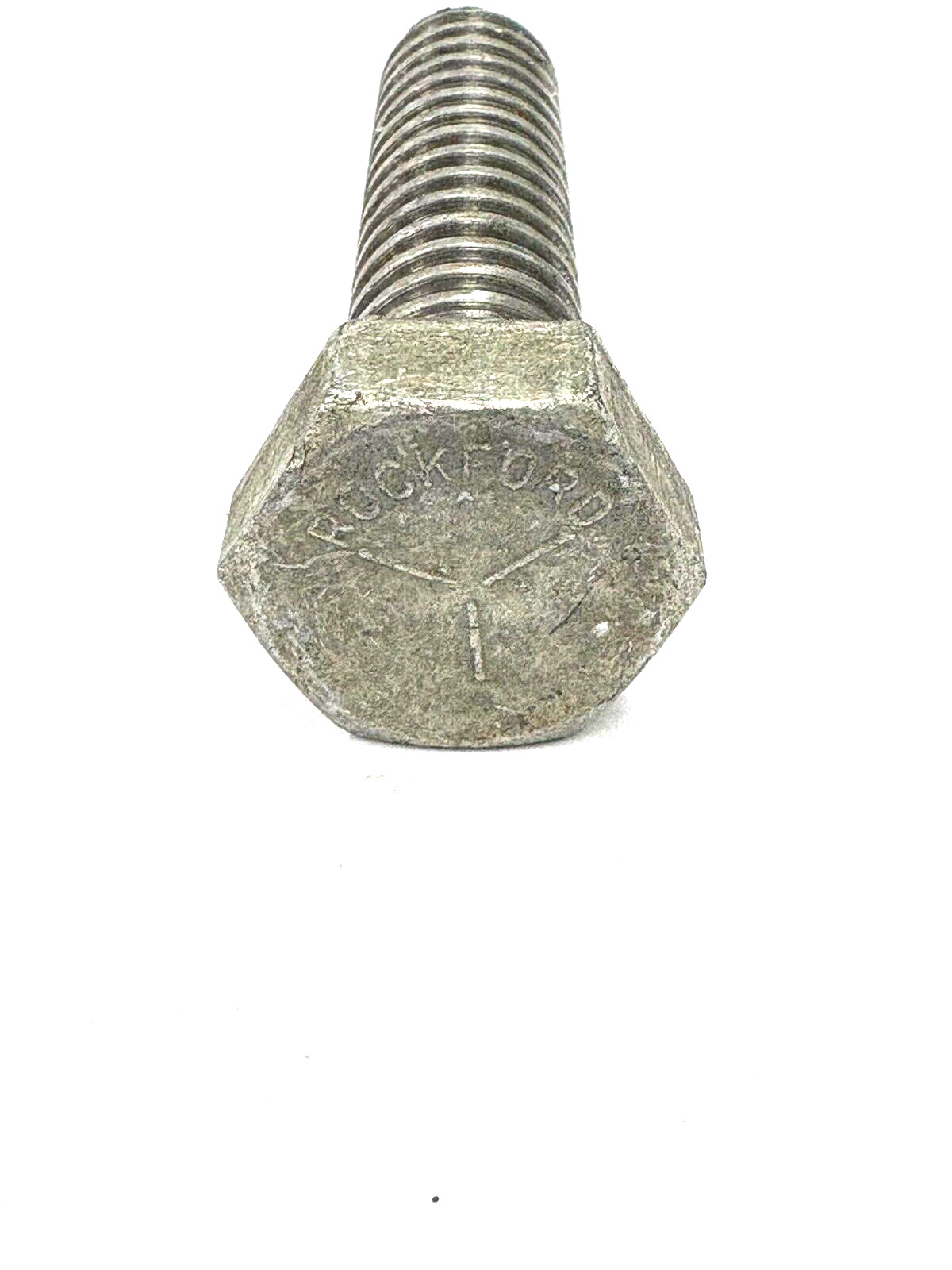 ROCKFORD FULLY THREADED HEX BOLT DIA 7/8″ -6 OAL 3-3/8″ LOT OF 7