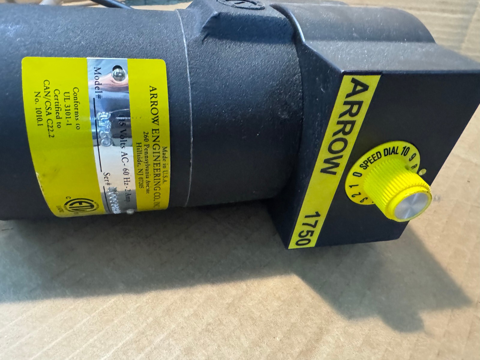 Arrow Engineering 1750 115 Volts Industrial Electric Mixer