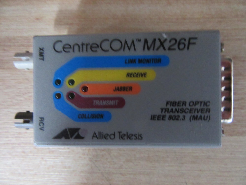 CentreCom AT-MX26F Allied Telesis Transceiver MX26F (Pack of 3)