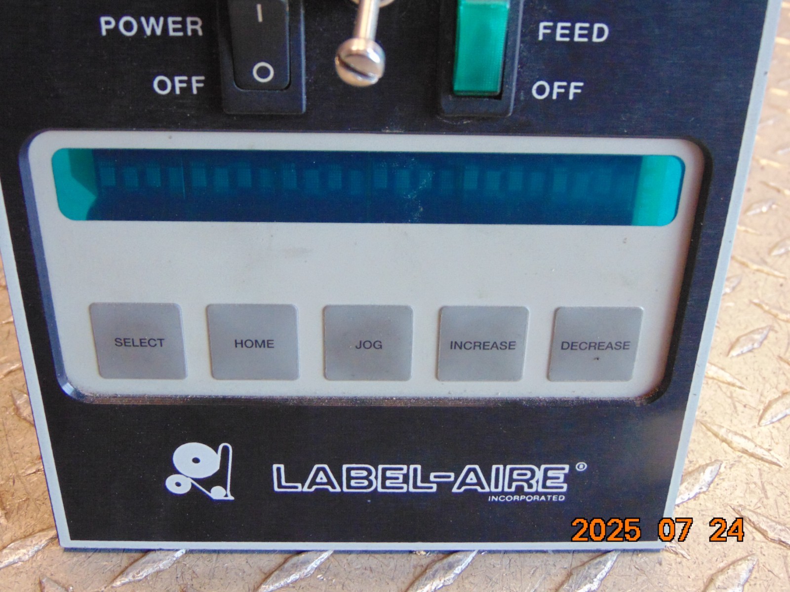 LABEL-AIRE 7465660 CIRCUIT BOARD 7465554 7465672 5-BUTTON CONTROL PANEL