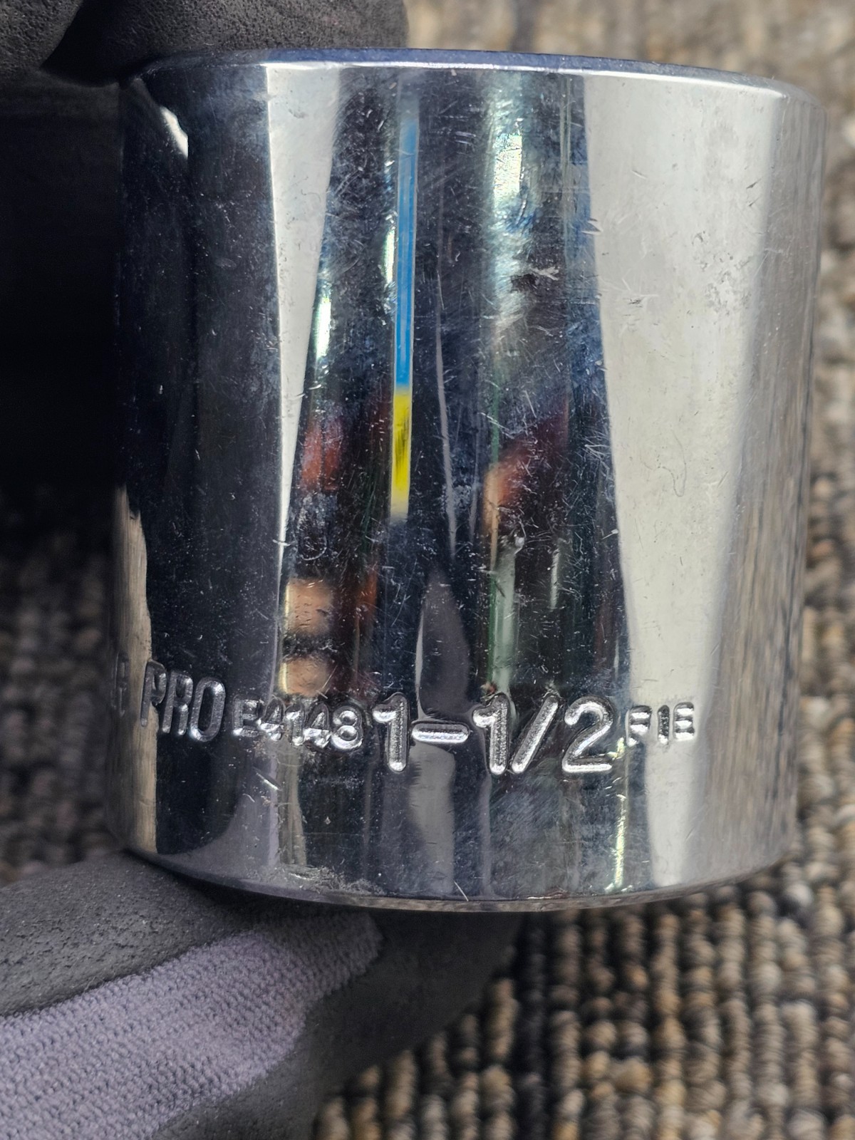 Cougar Pro E4148: 1/2Inch Drive 12 Point Standard Socket 1-1/2Inch