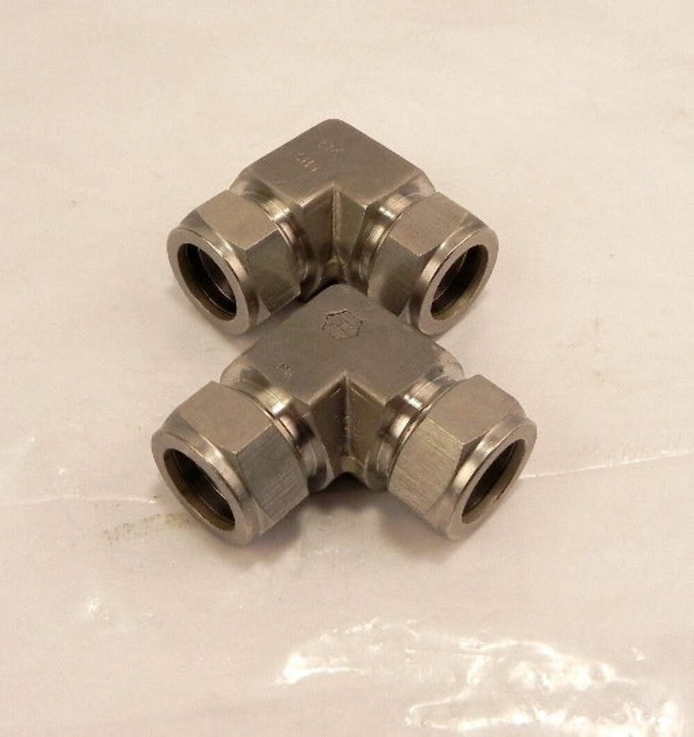 Ham-Let Elbows Let-Lok Tube Fitting 765L SS 22mm (2)