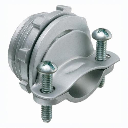 Arlington 848S Zinc Die-Cast, 1-1/2 Service Entrance Round Cable Connector