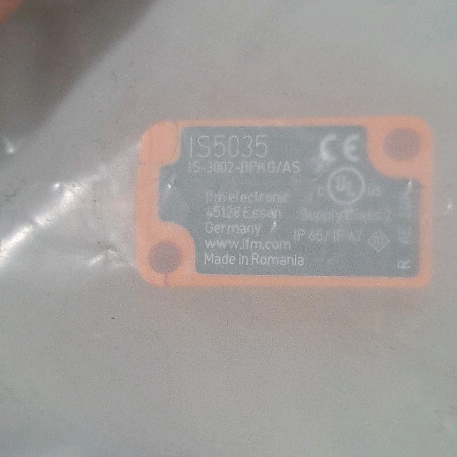 IFM ELECTRONIC IS5035 IS-3002-BP0G/AS-510