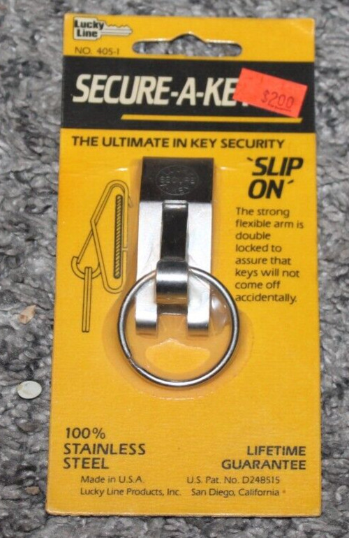 LUCKY LINE 405-1 Secure-A-Key SLIP ON (NOS)
