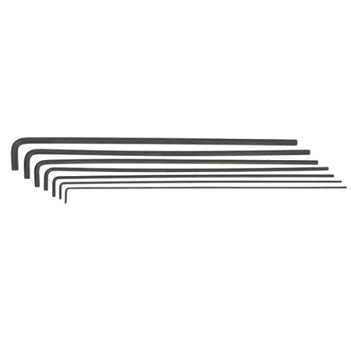 Bondhus 25445 – Set 7 Hex L-Wrenches 12″ Long (5/64-1/4″ w/o 7/64 & 9/64) – 3EA