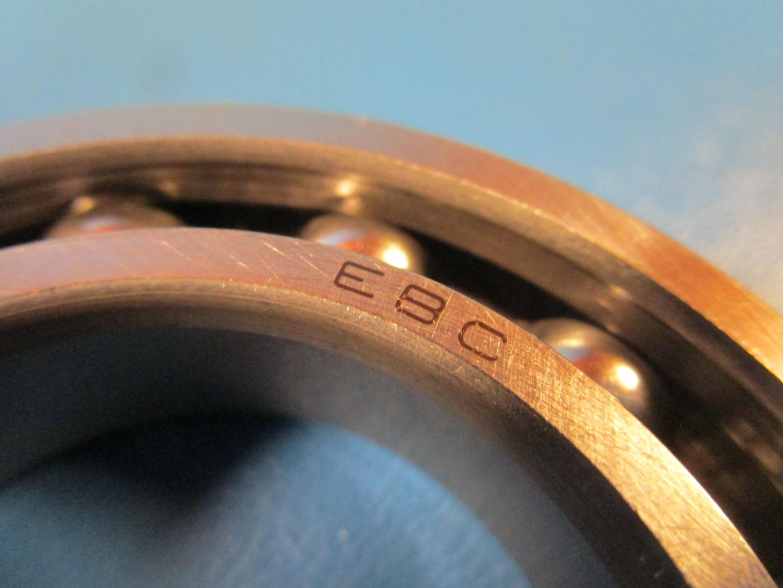 Lot of 2 EBC 6008 C3, Single Row Ball Bearings, 40 x 68 x 15mm (NSK, NTN, SKF)