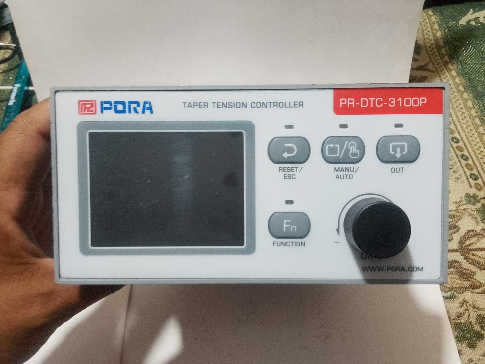 LOT OF 2PCS PORA PR-DTC-3100P Taper Tension Controller Tested