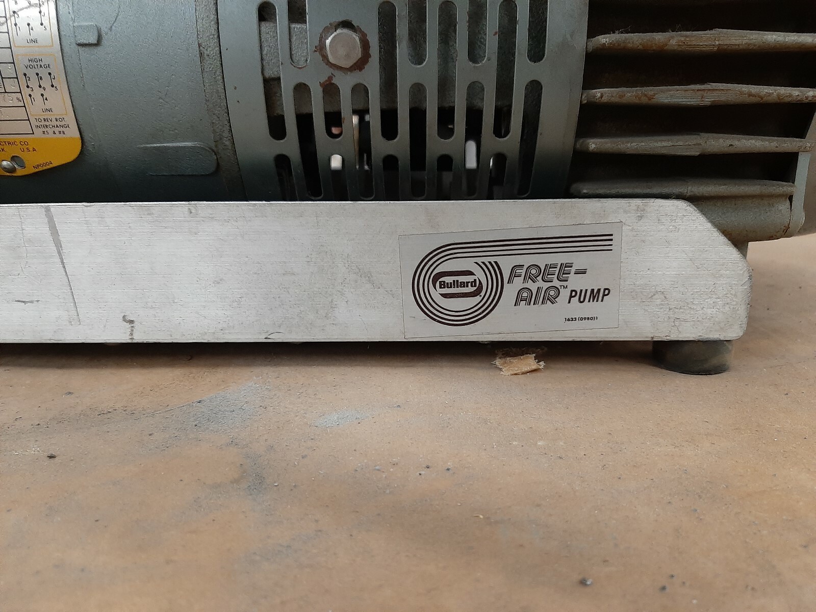Bullard Free Air Pump