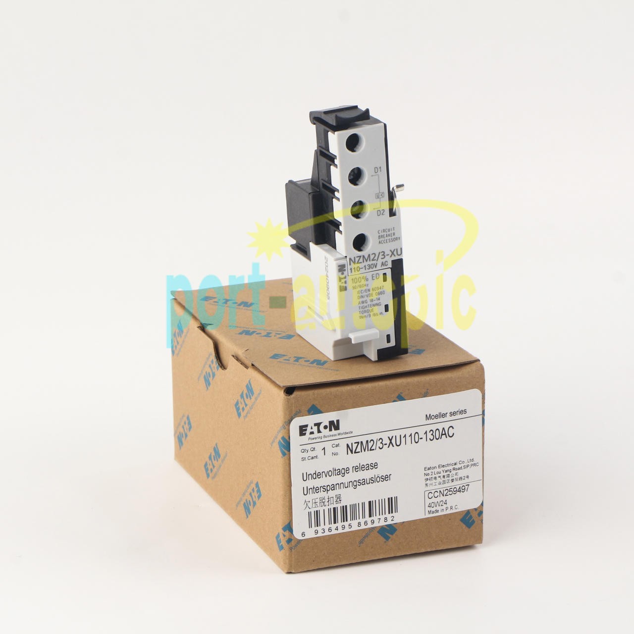 1PCS New Eaton Moeller NZM2/3-XU110-130AC