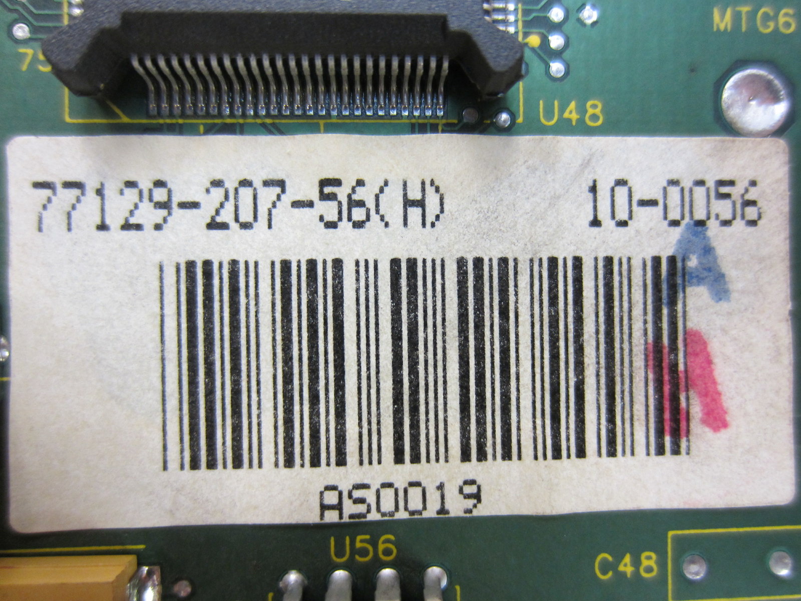 Allen Bradley 77129-206-53 PanelView Ctrl Bd 77129-207-56 77129-207-53 Rev.M