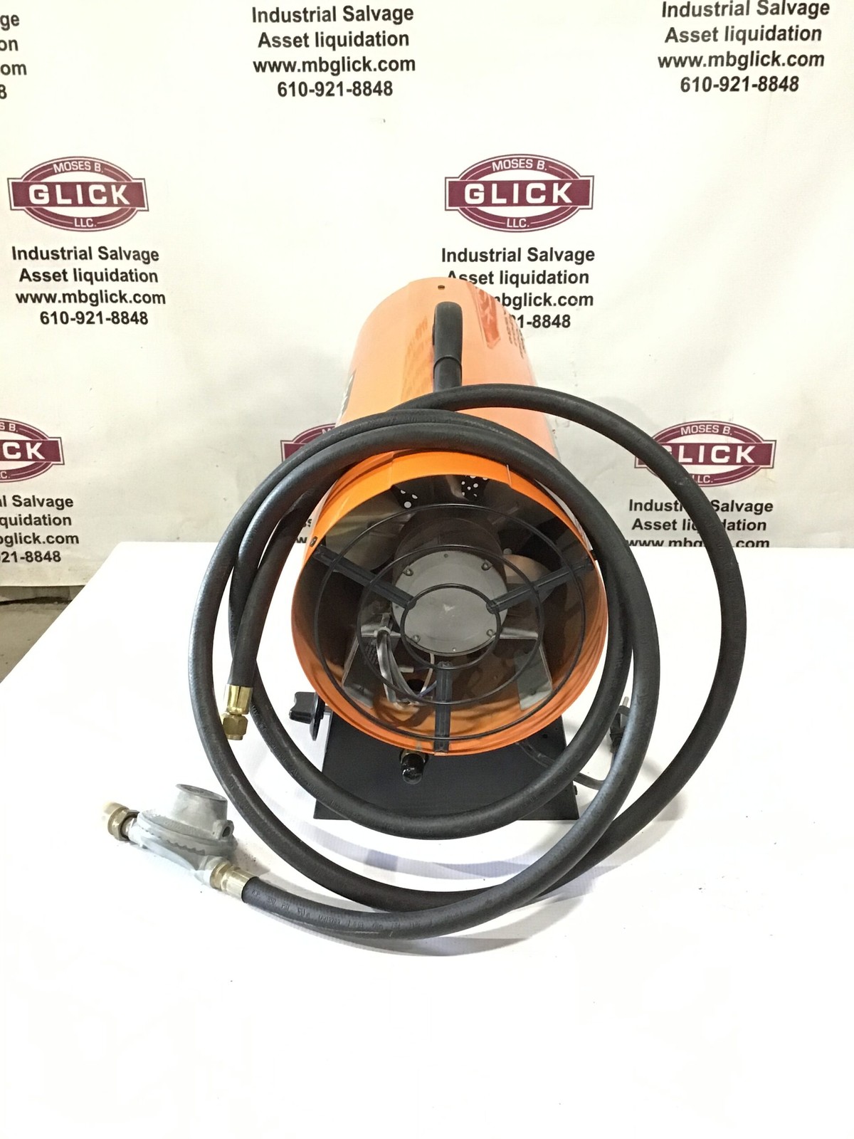 Dayton 3VE57 Propane Forced Air Heater 70K-100K BTU 0.8A 35CFM