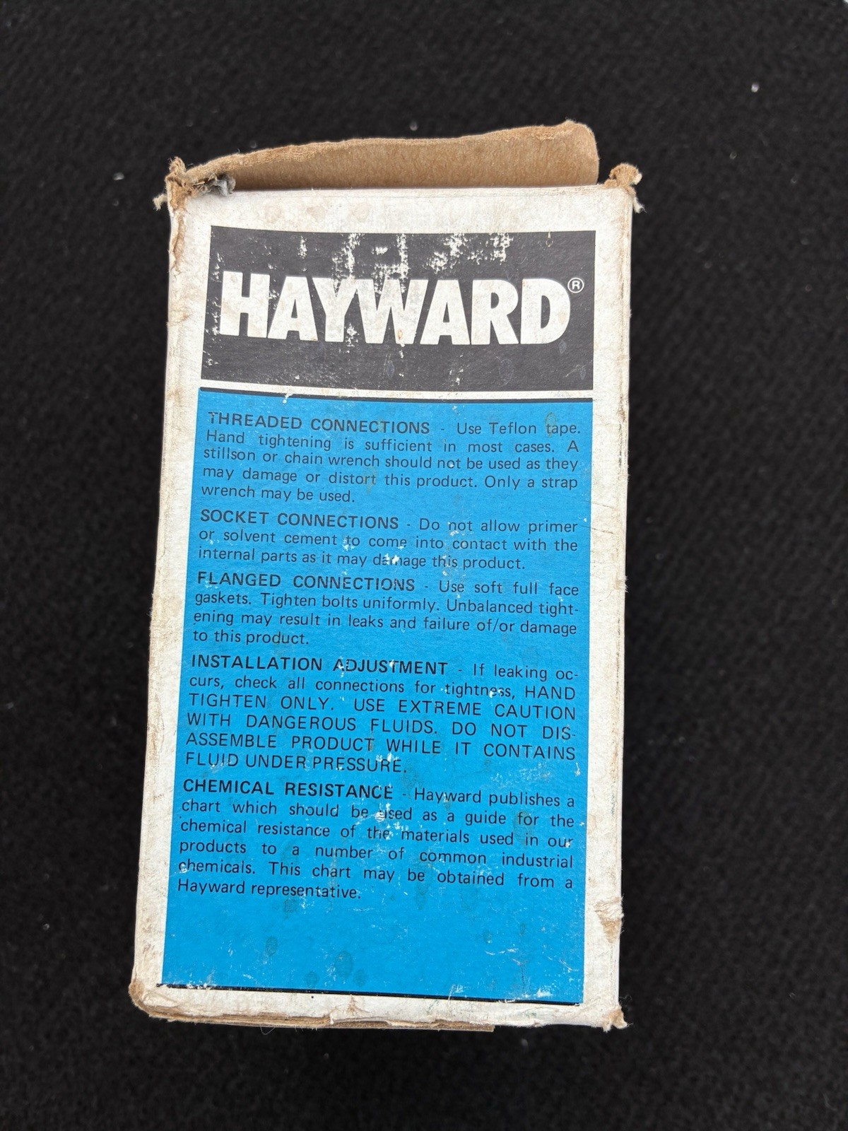 Hayward TB10037S Ball Valve 3/8″