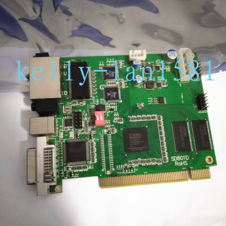 1pc Used SD801D LED Full Color Screen Sending Card Control Card
