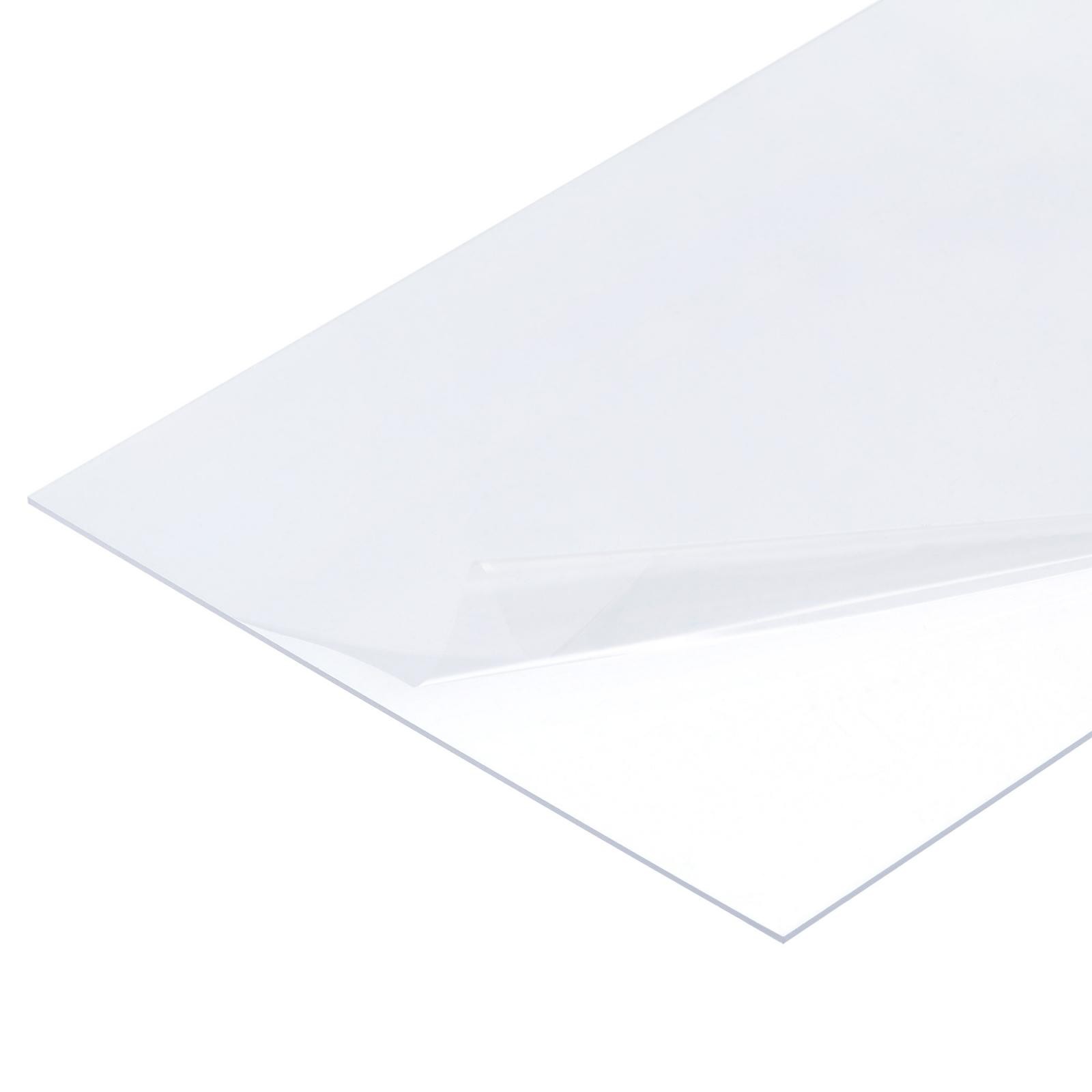 10pcs Clear Plastic Sheet 5×7” for Picture Frame, Crafts 0.02” Thick