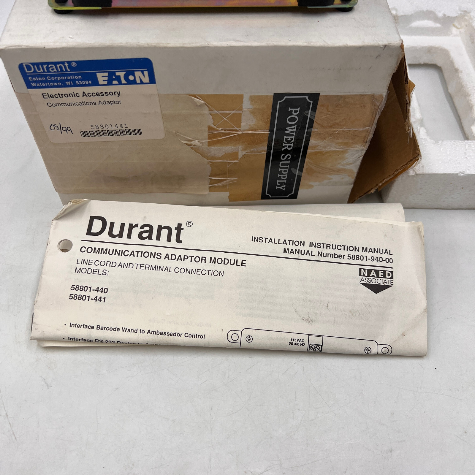 NEW EATON CORPORATION 58801-441 COMMUNICATION ADAPTOR MODULE STOCK