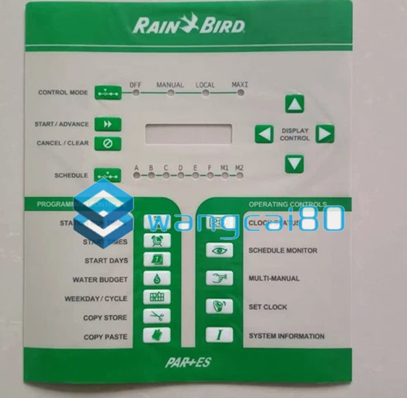 1PCS NEW Membrane Keyboard FOR Rainbird PAR+ES Controller