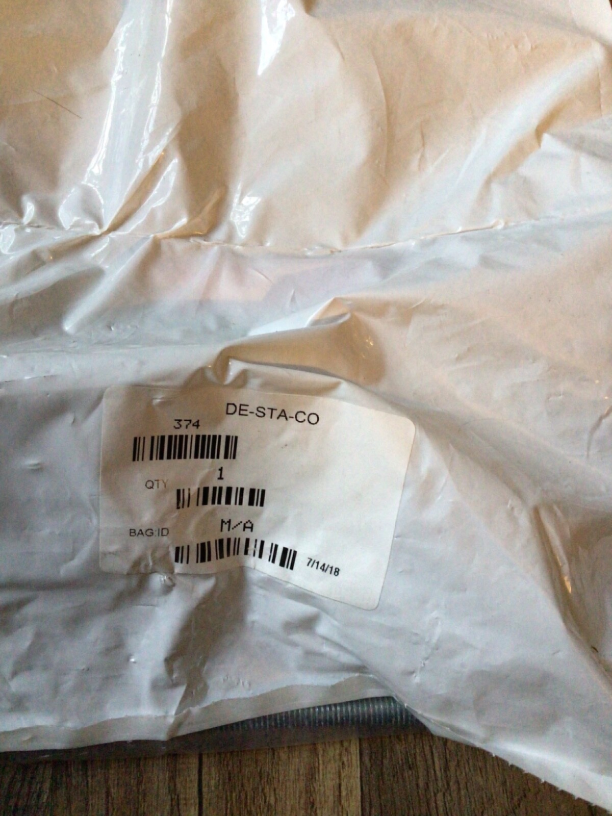 New Factory Sealed DESTACO 374 Latch Clamp kit