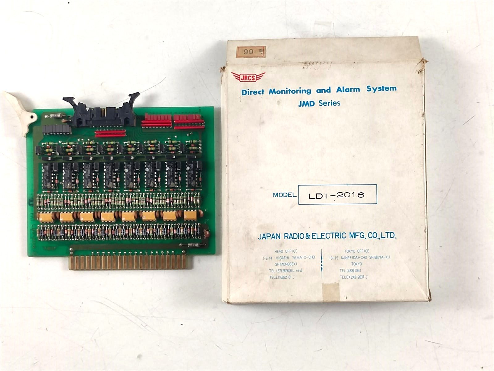 Jrcs LDI-2016 Direct Monitoring and Alarm System Pcb Card