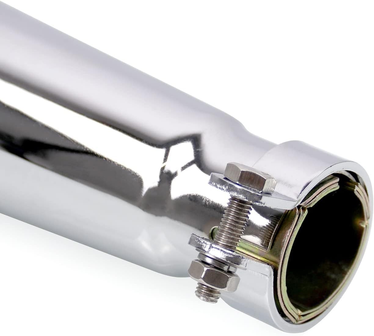 Motorcycle Exhaust Muffler Silencer Pipe 1.46 1.54 1.65 1.77 Inch Dirt Bike