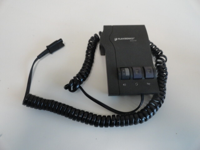 BB6: Lot of 2 Plantronics M12 Universal Headset Amplifier