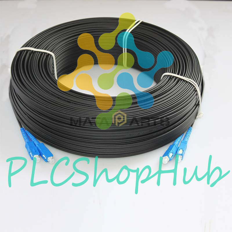 New 500M Outdoor SC-SC Duplex FTTH Drop Patch Cord G657 Fiber Optic Cable Jumper