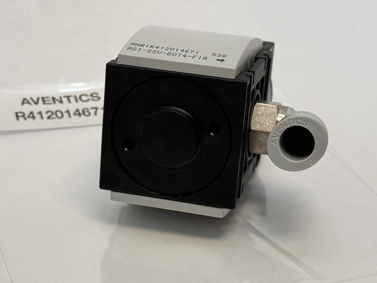 Aventics R412014671 Soft Start Valve AS1-SSV-G014-FIA