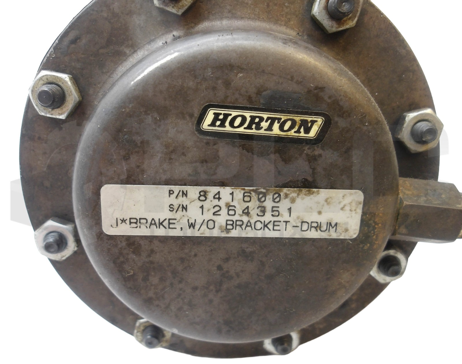 HORTON 841600 J BRAKE W/O BRACKET-DRUM