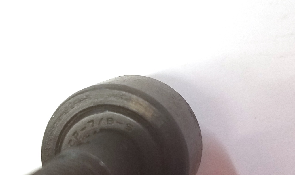 MCGILL CAM FOLLOWER, CF-7/8-S, CF7/8S, 7/8″ ROLLER D, 7/8″ STUD L.