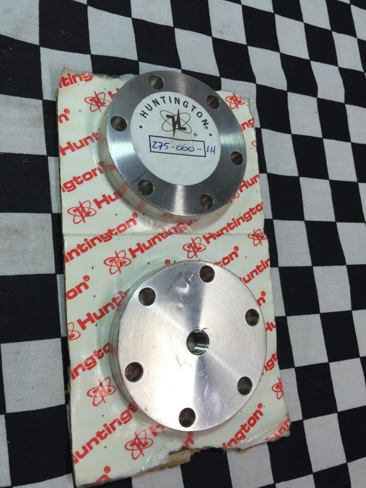 Lot Of 2, Huntington Hybrid Adapter 2.75″ CF X 1/8″ FNPT, 275-000-1/8-F, #156R