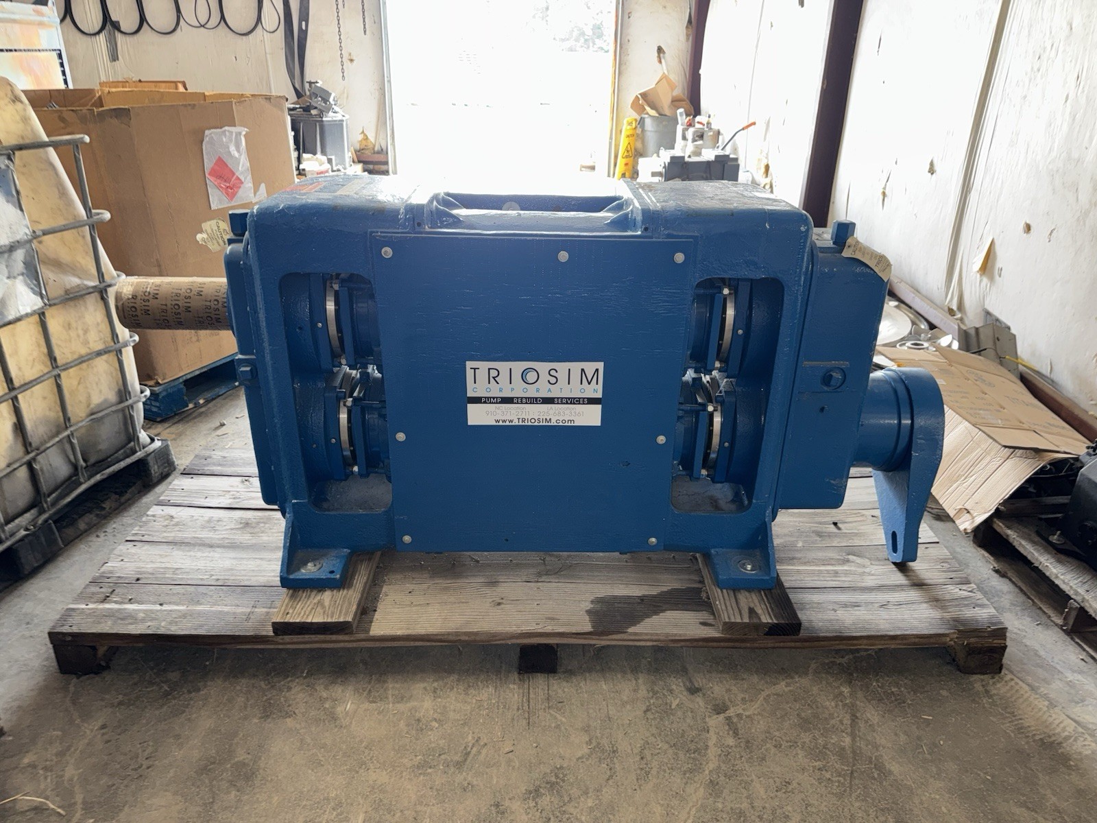 SUNDS PAPER STOCK PUMP. SIZE PTD-60 Rebuilt