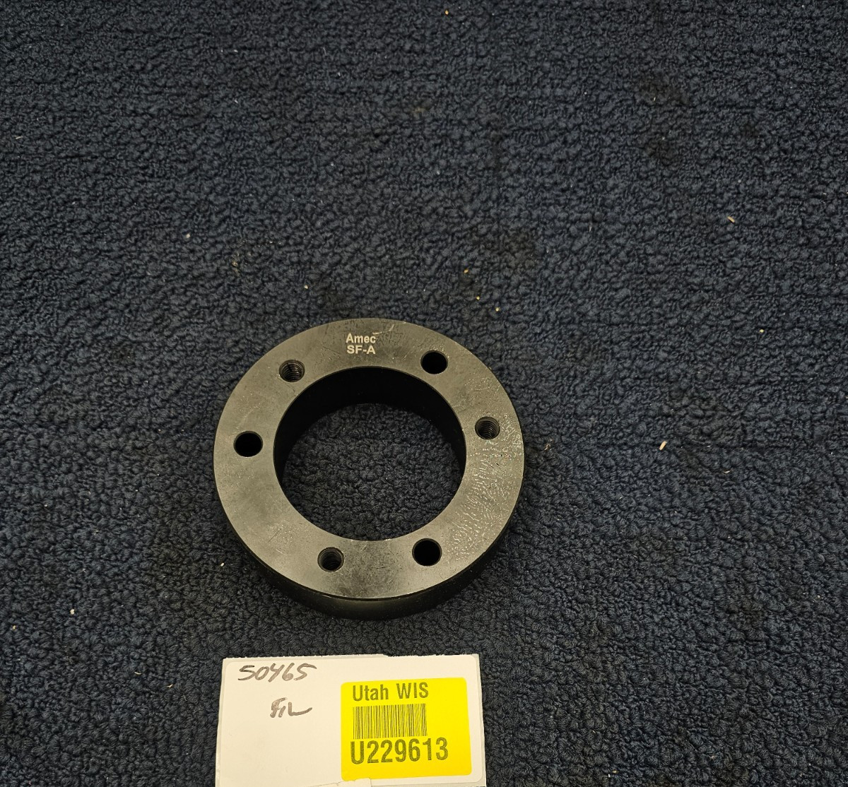 Amec SF-A Heavy Duty Hub Round 5″ Outside Diameter x 3″ Inner Diameter Black