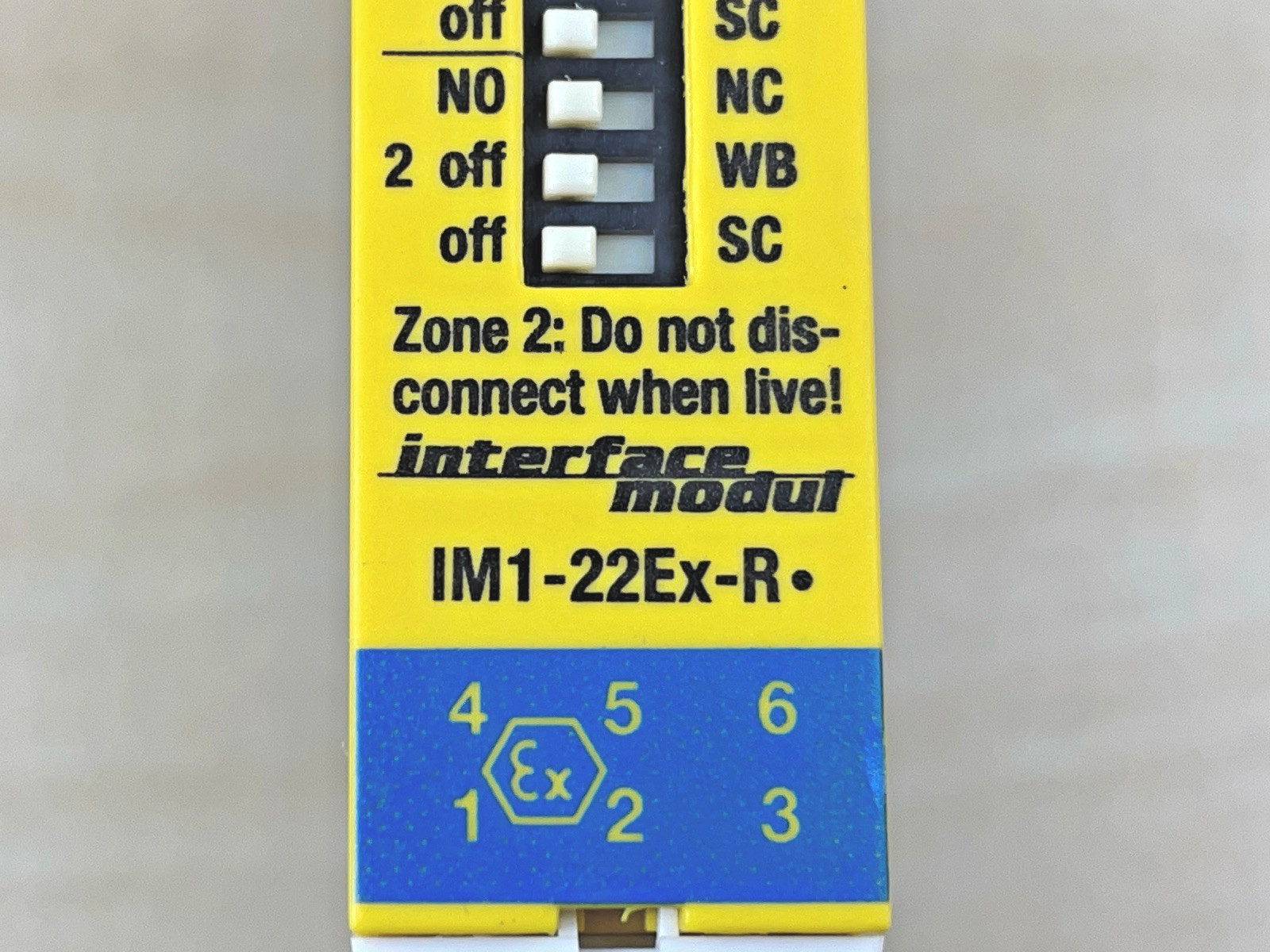 Turck IM1-22Ex-R Isolating Switching Amplifier, 2-Channel