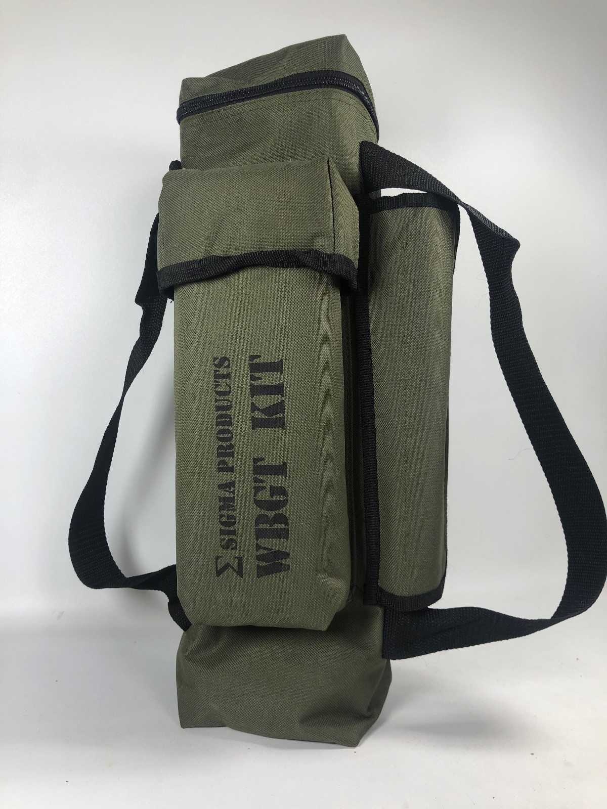 NOS Sigma Products WBGT Wet Bulb Globe Kit with Carrying Case, Tripod & Flags