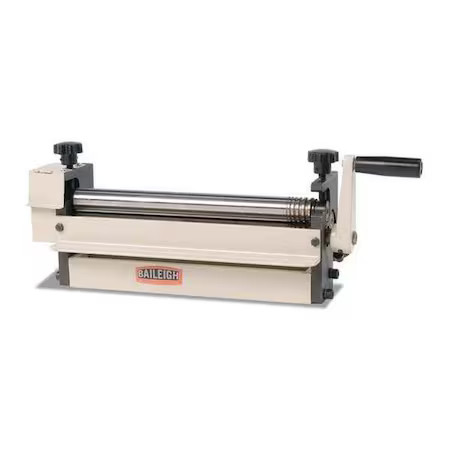Baileigh Industrial Sr-1220M Slip Roll, Manual, 1/16″ Min Bend Radius