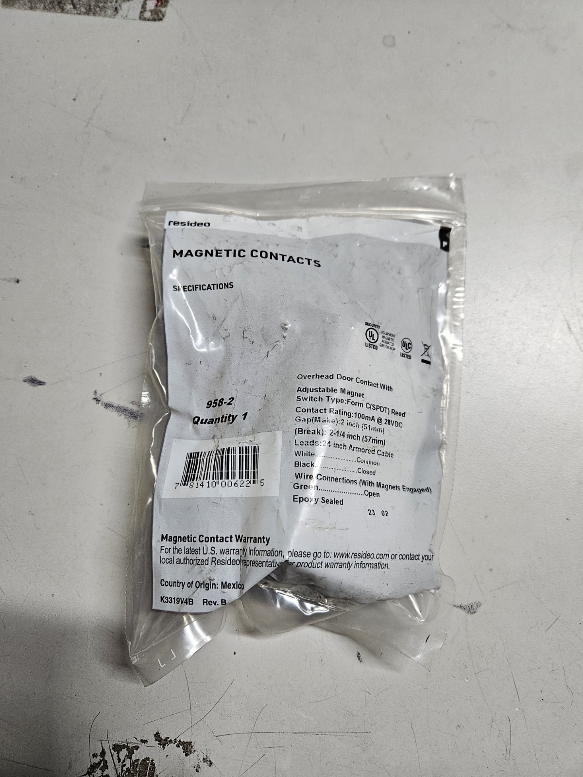 Resideo Magnetic Contacts 958-2