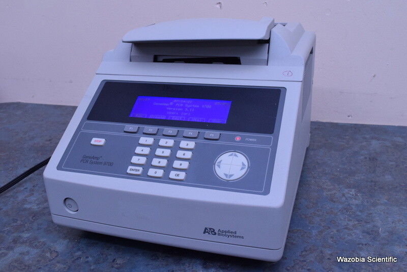 AB APPLIED BIOSYSTEMS GENEAMP PCR SYSTEM 9700 WITH 96 WELL BLOCK N8050200