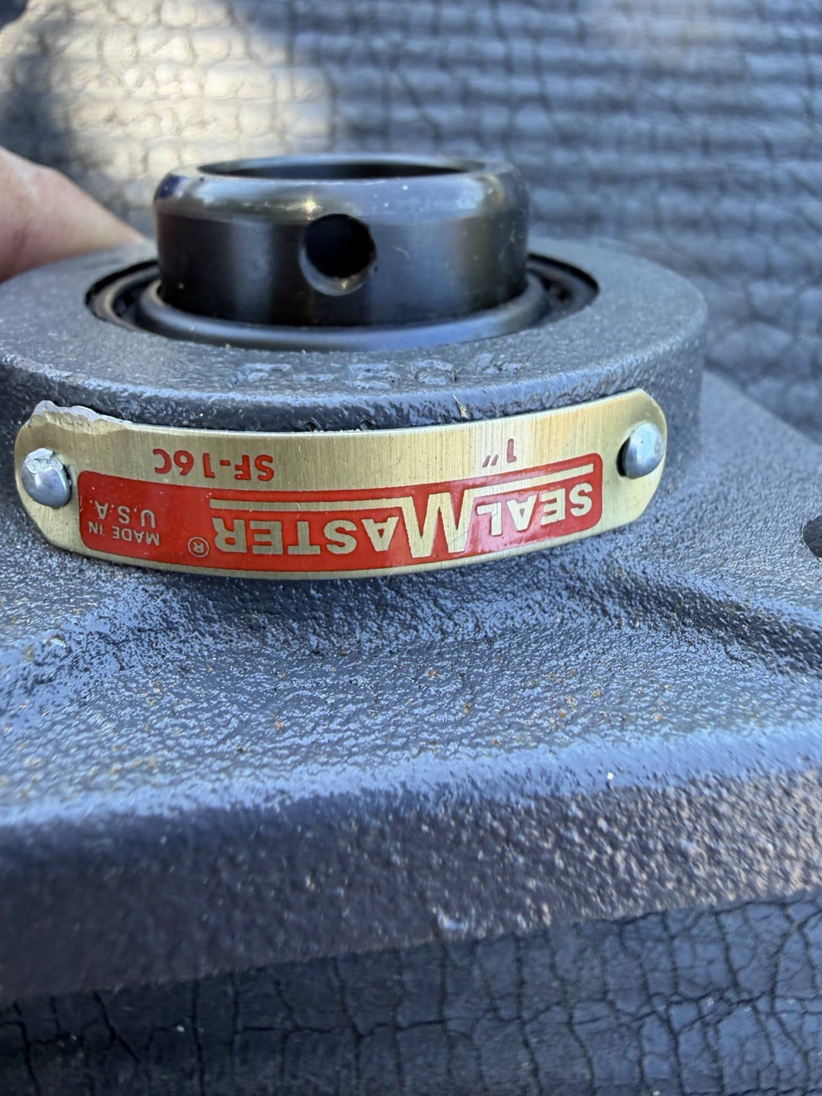 Sealmaster, SF-16C, Four Bolt Flange Bearing, 1″ Diameter (NEW) Made In USA