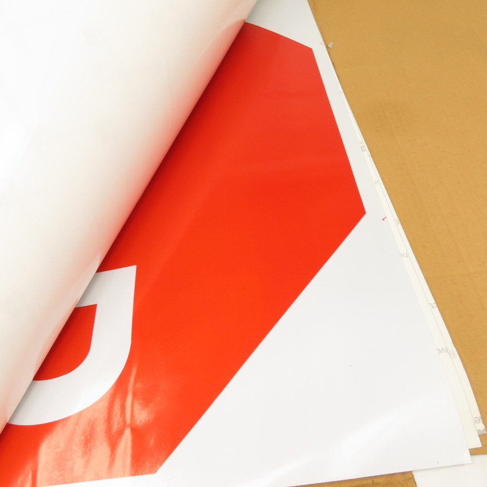 3M STOP SIGN 30″x30″ Reflective Factory Floor Wall Sticker Lot Of 7
