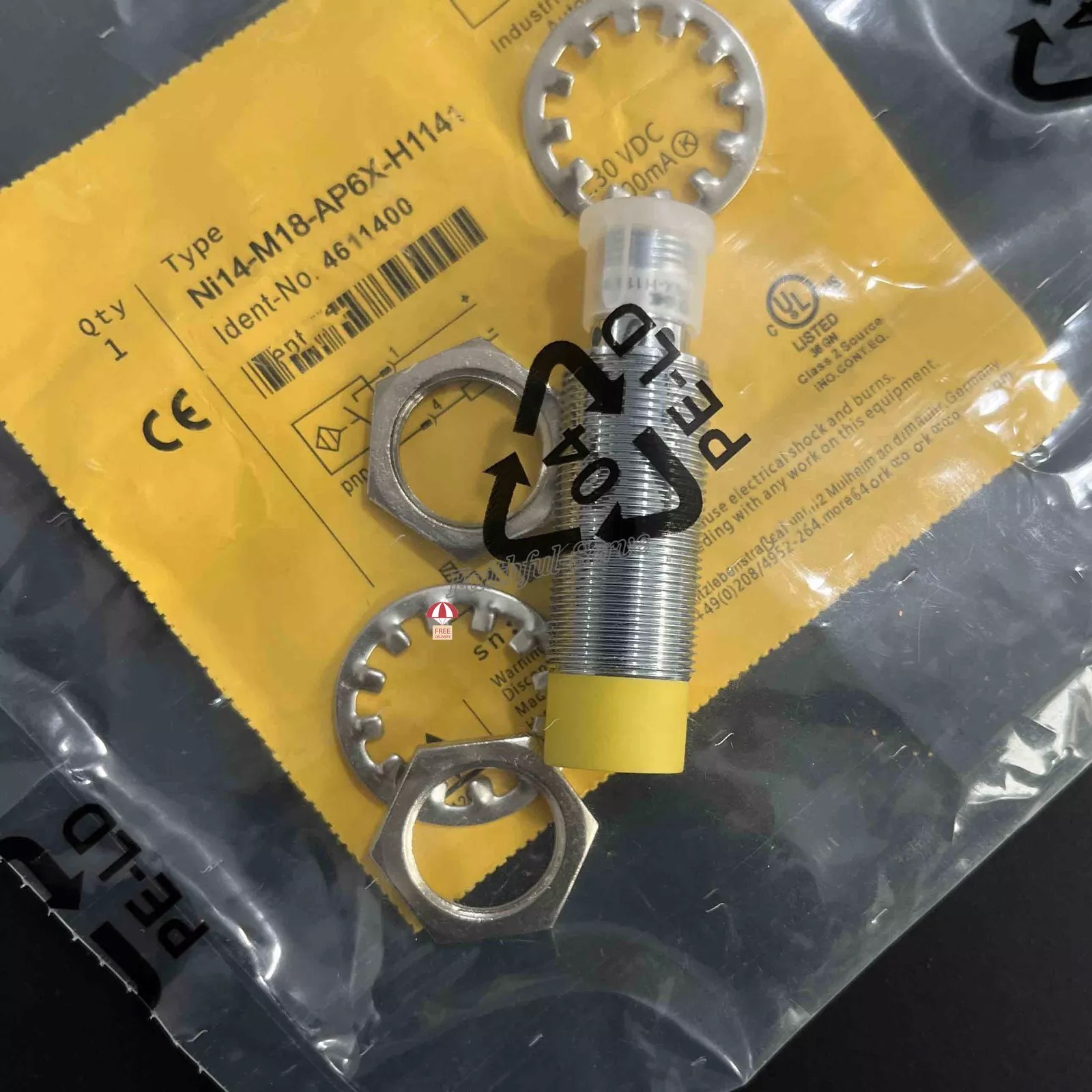 New TURCK NI14-M18-AP6X-H1141 Nonembeddable Inductive Proximity Sensor Switch US