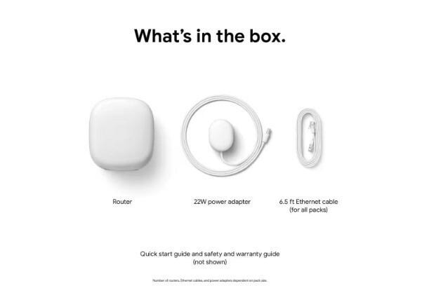Google Nest Wifi Pro (Wi-Fi 6E) – Snow