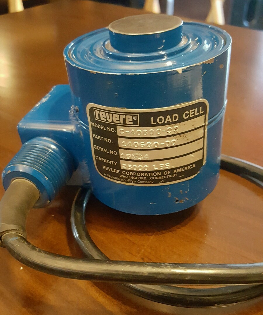 Revere C-40690-03, 140690-00, 25,000 lb Load Cell