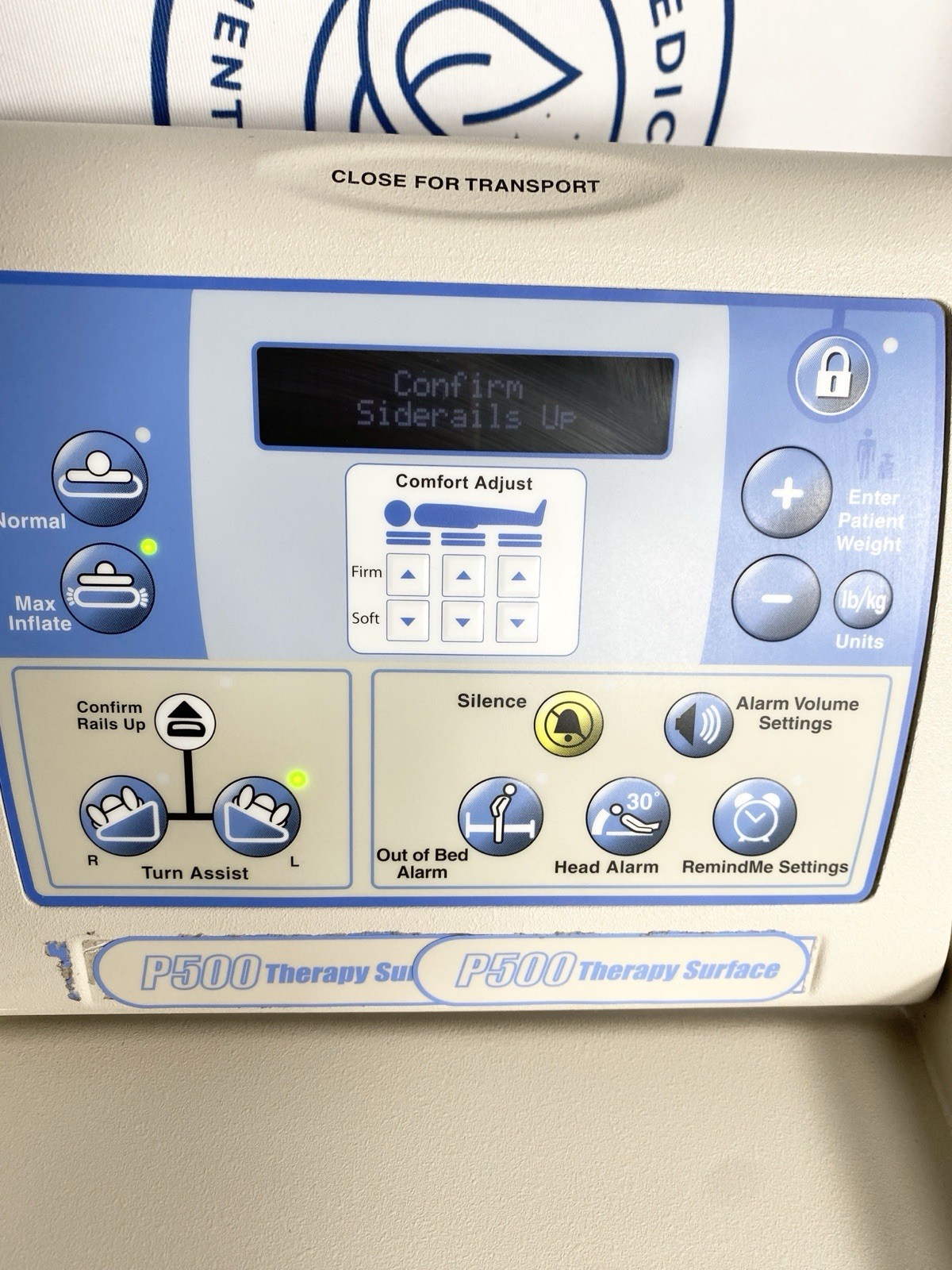Hill-Rom P500 Therapy Surface Control Unit