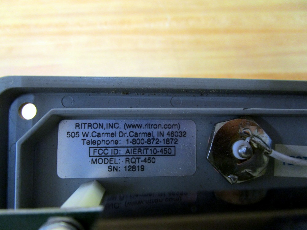 Ritron RQT-450 Instant Voice Notification Radio RQT450 W/O Antenna/Tan