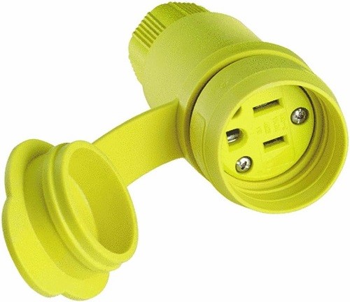 Eaton Wiring Devices 15W47-K – Conn WT 15A 125V 2P3W Str YL – 1EA