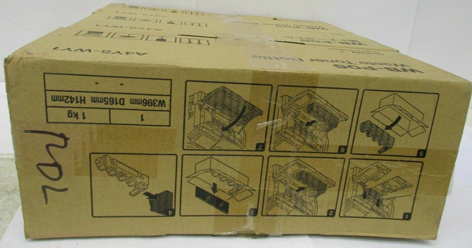 New Open Box Lot of 3 Pieces WB-P05 Waste Toner Bottle A4Y5-WY1 A2324IPL