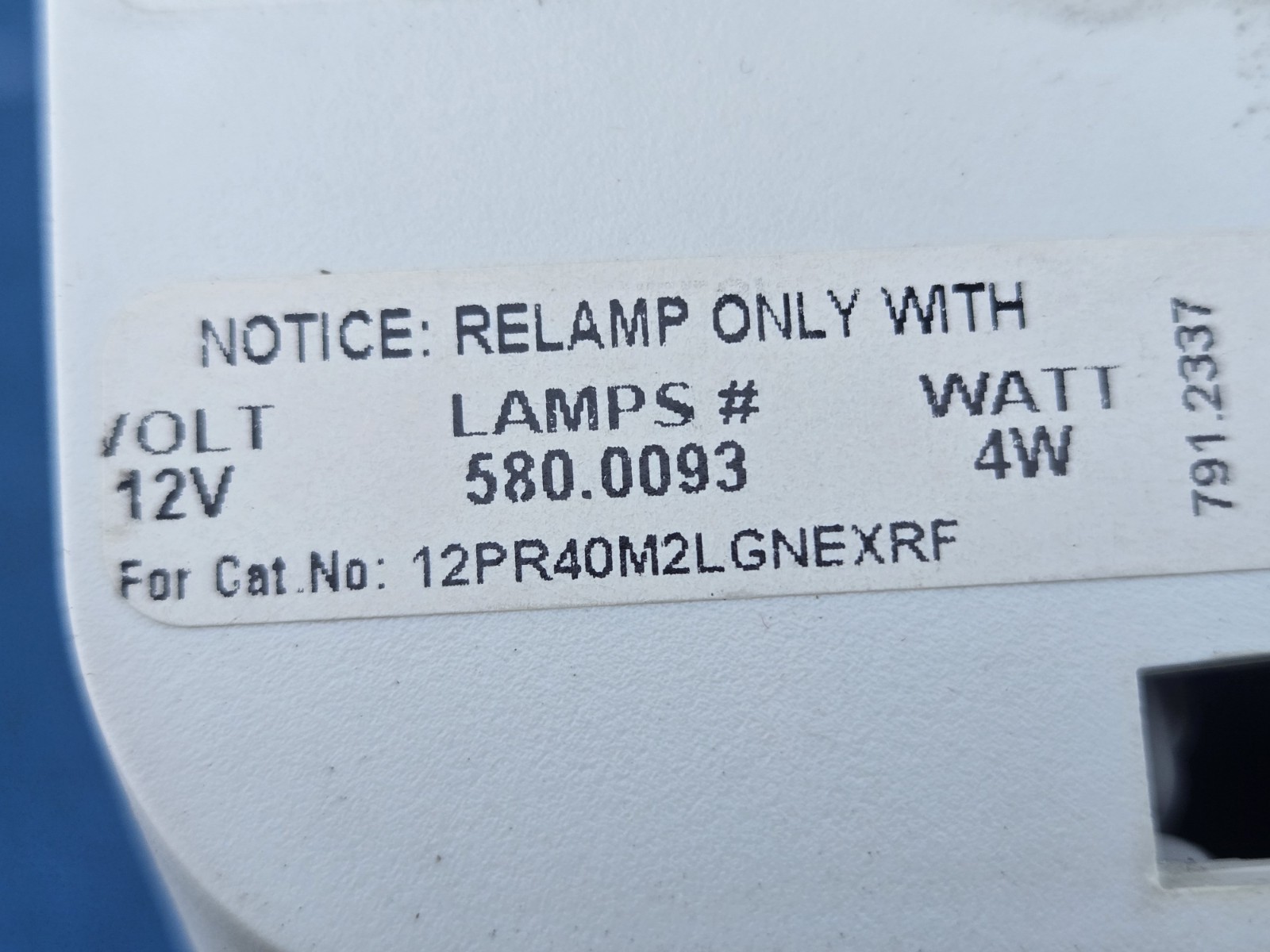 ABB Premier Emergi-Lite Nexus RF Emergency Light 12PR40M2LG-NEXRF Thomas & Betts