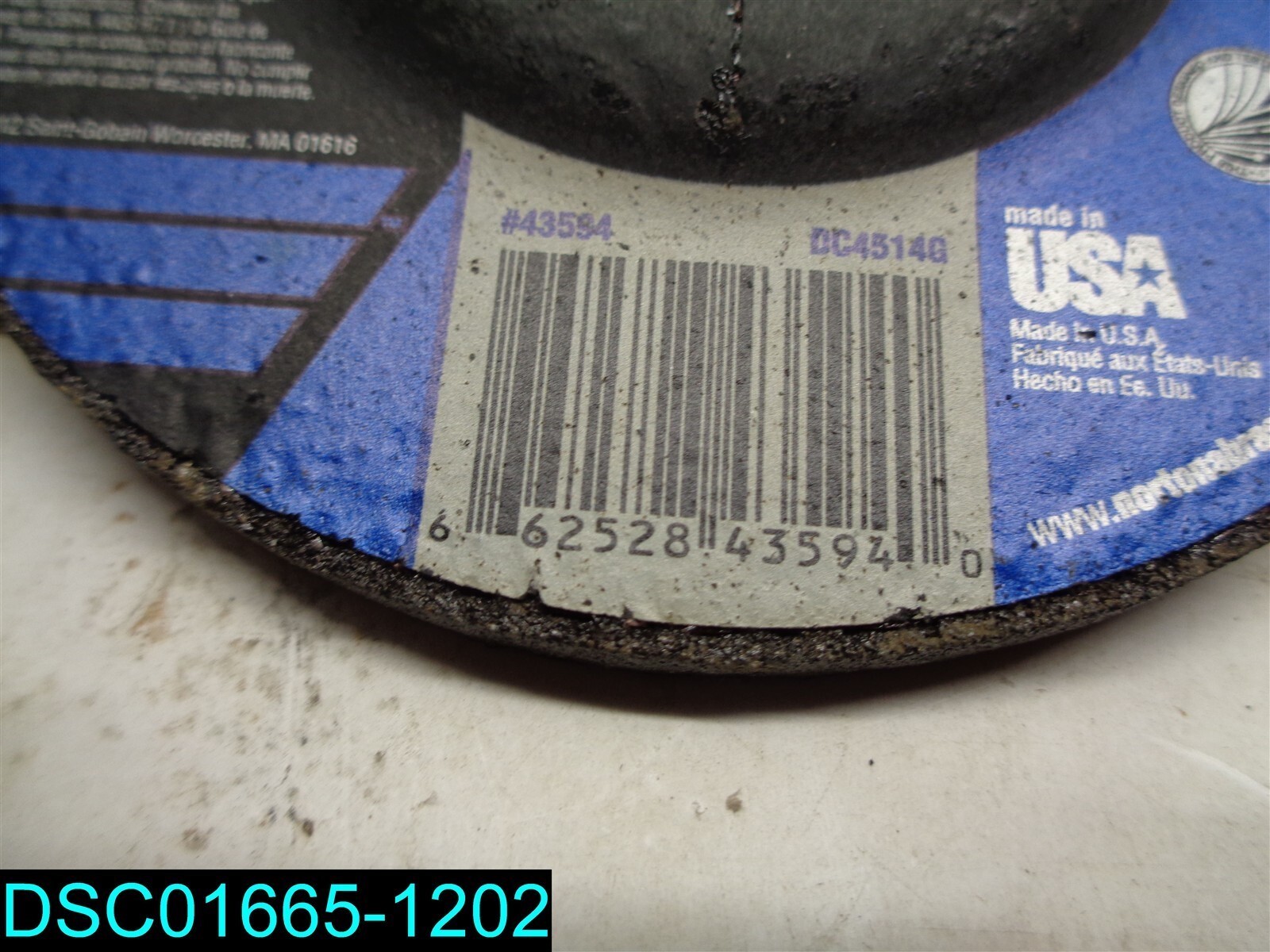 QTY=7:Norton 4 1/2″ X 1/4″ X 7/8″ Gemini Extra Coarse Grit Aluminum Oxide